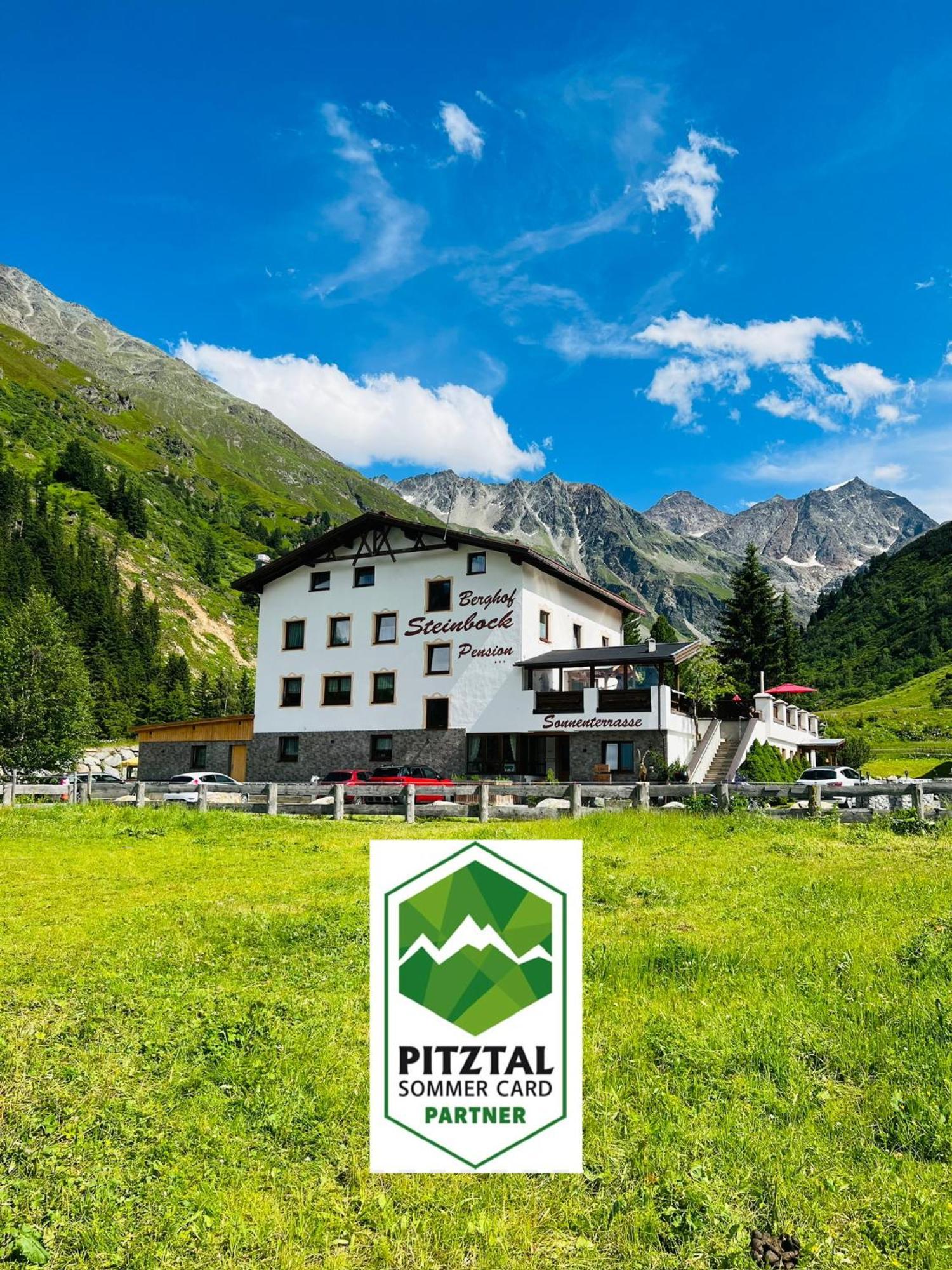 Apart Berghof Steinbock Sankt Leonhard im Pitztal Exterior foto